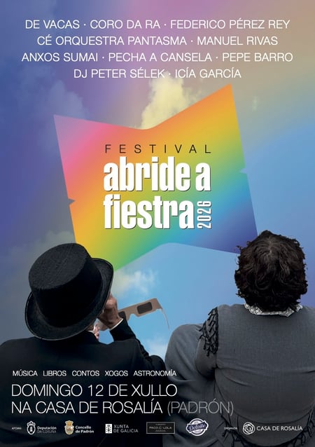 Abride a Fiestra Festival Cultura Música Galicia Deleite Galego Concerto Escenario Público Artistas Verán Tradición DE VACAS FEDERICO FEDERE PEREZ CE ORQUESTRA PANTASMA MANUEL RIVAS