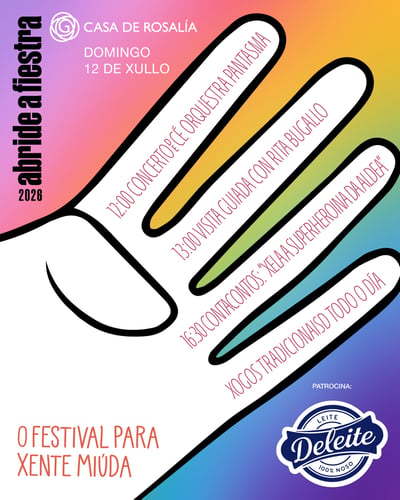 Abride a Fiestra Festival Cultura Música Galicia Deleite Galego Espectáculo Patrocinio Cultura galega Música galega Festival galego Outes CE ORQUESTRA RITA BUGALLO