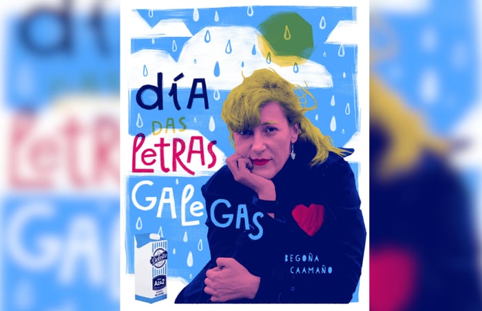 BEGOÑA CAAMAÑO DIA DAS LETRAS GALEGAS 2026 LITERATURA GALEGA CULTURA DE GALICIA GALIZA