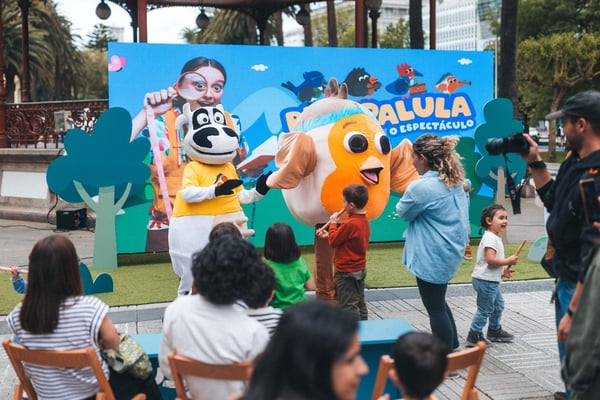 Biobopalula Marta Lado Lidia Cristina Andrade, Graciela Carlos, Sara Ferro, Nerea Rodríguez Xosé A. Touriñán Espectáculo teatral musical en galego