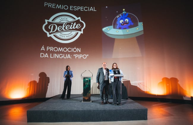 PREMIOS MESTRE MATEO LUGO PIPO DELEITE Á PROMOCIÓN DA LINGUA XXIV FUXAN OS VENTOS GALA AUDIOVISUAL GALEGO 3 AIGI BOGA