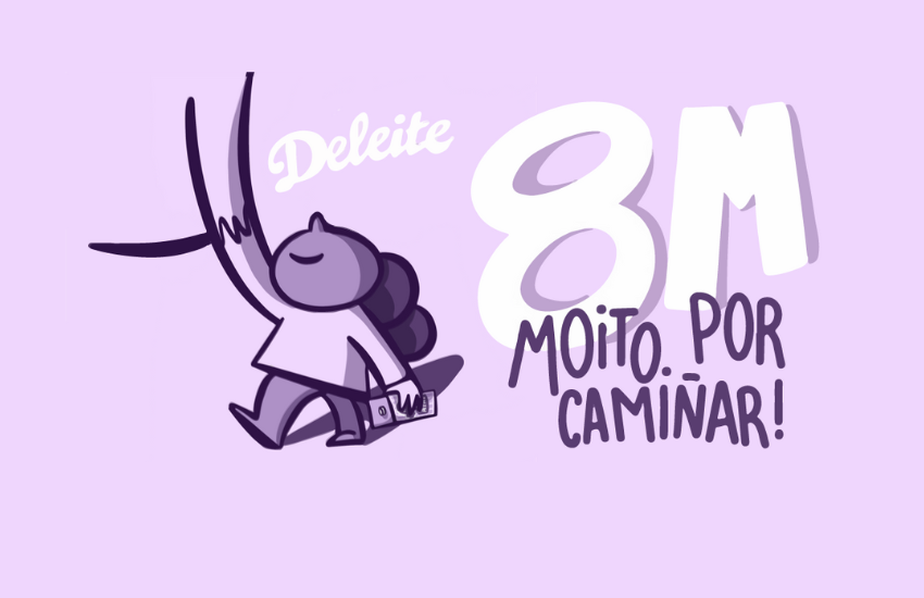 8M, moito por camiñar