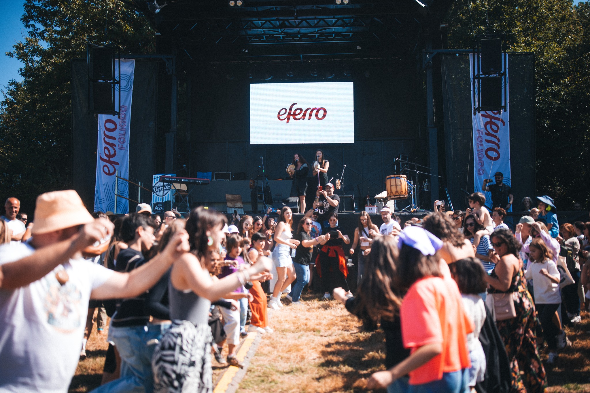 A música e a festa volven a Merza coa ‘Eferro Foliada’