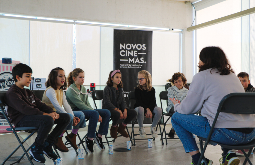 Achegando o cinema aos máis pequenos en Pontevedra