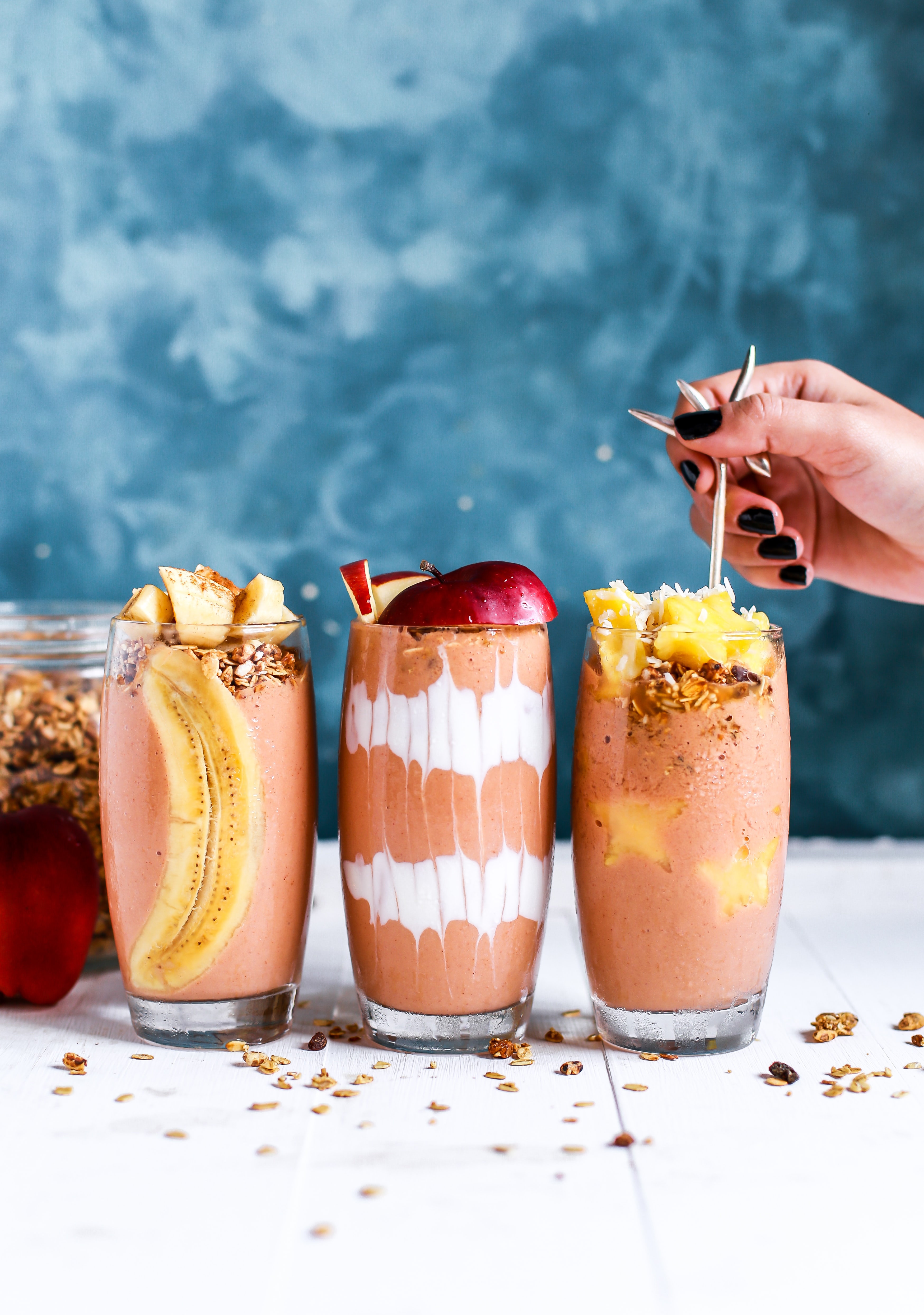 Batidos de froitas para esperar ao verán